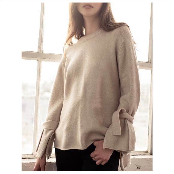 J.O.A. Sweaters - J.O.A. Sleeve Step Hem Sweater